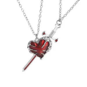 Sword Of Love Gothic Necklace