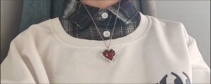 Dark Romantic Love Gothic Necklace photo review