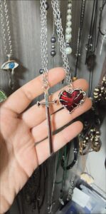 Dark Romantic Love Gothic Necklace photo review